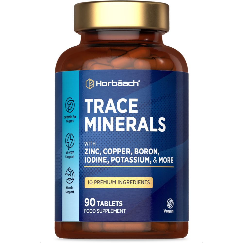 Trace Minerals | 90 Tablets