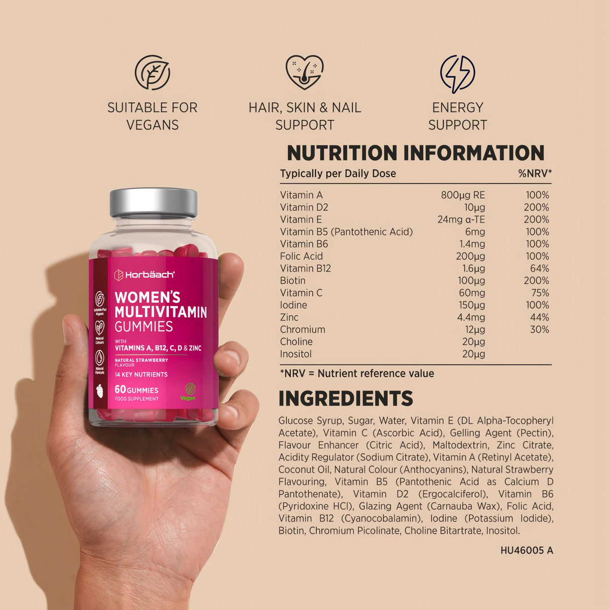 Multivitamins for Women | 60 Gummies