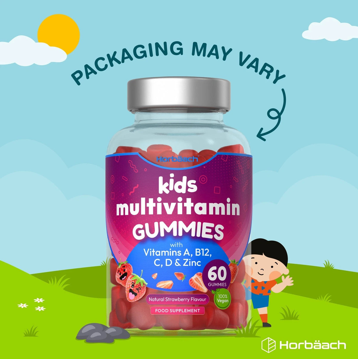 Multivitamins for Kids | 60 Gummies