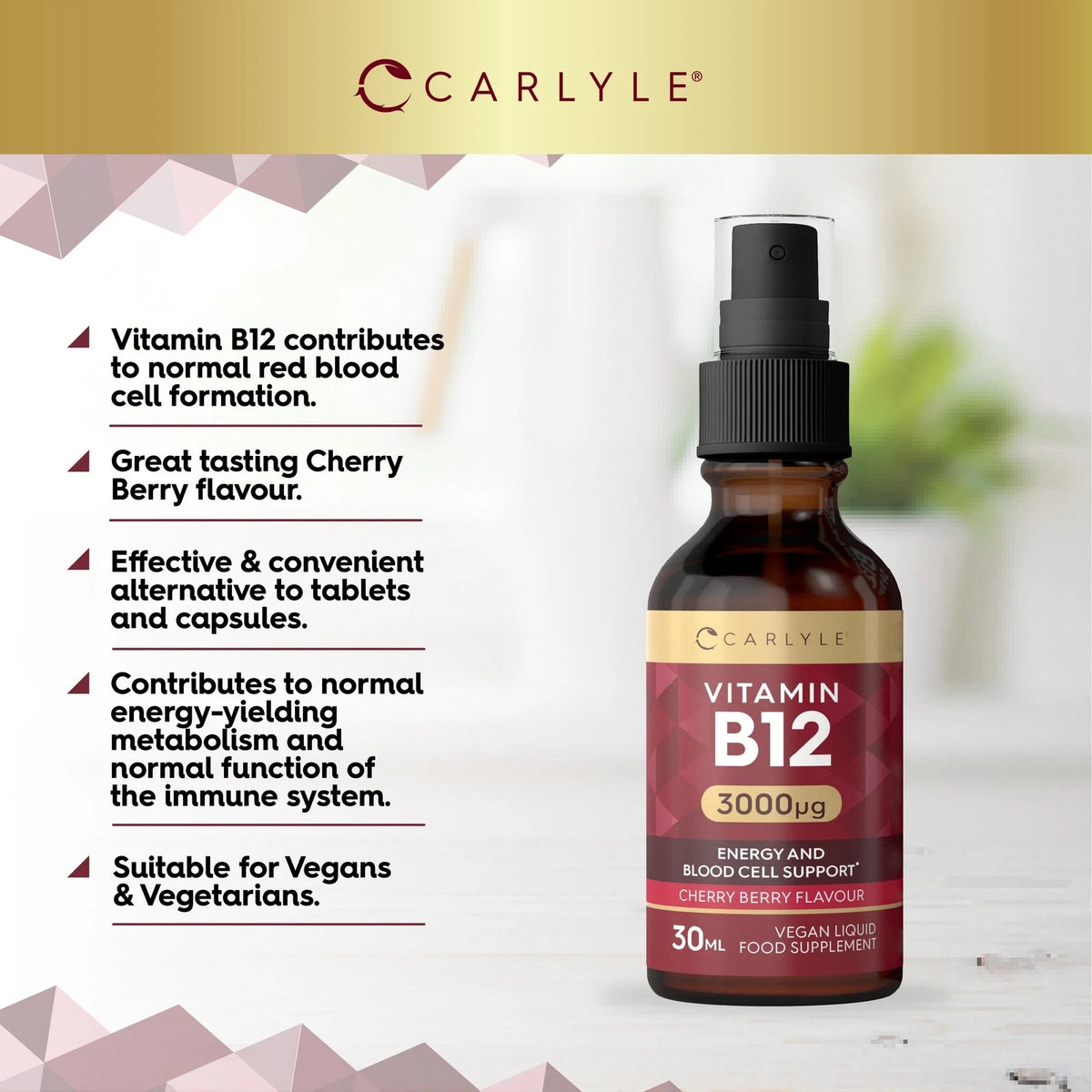 Vitamin B12 Spray 3000 ug | 30 ml