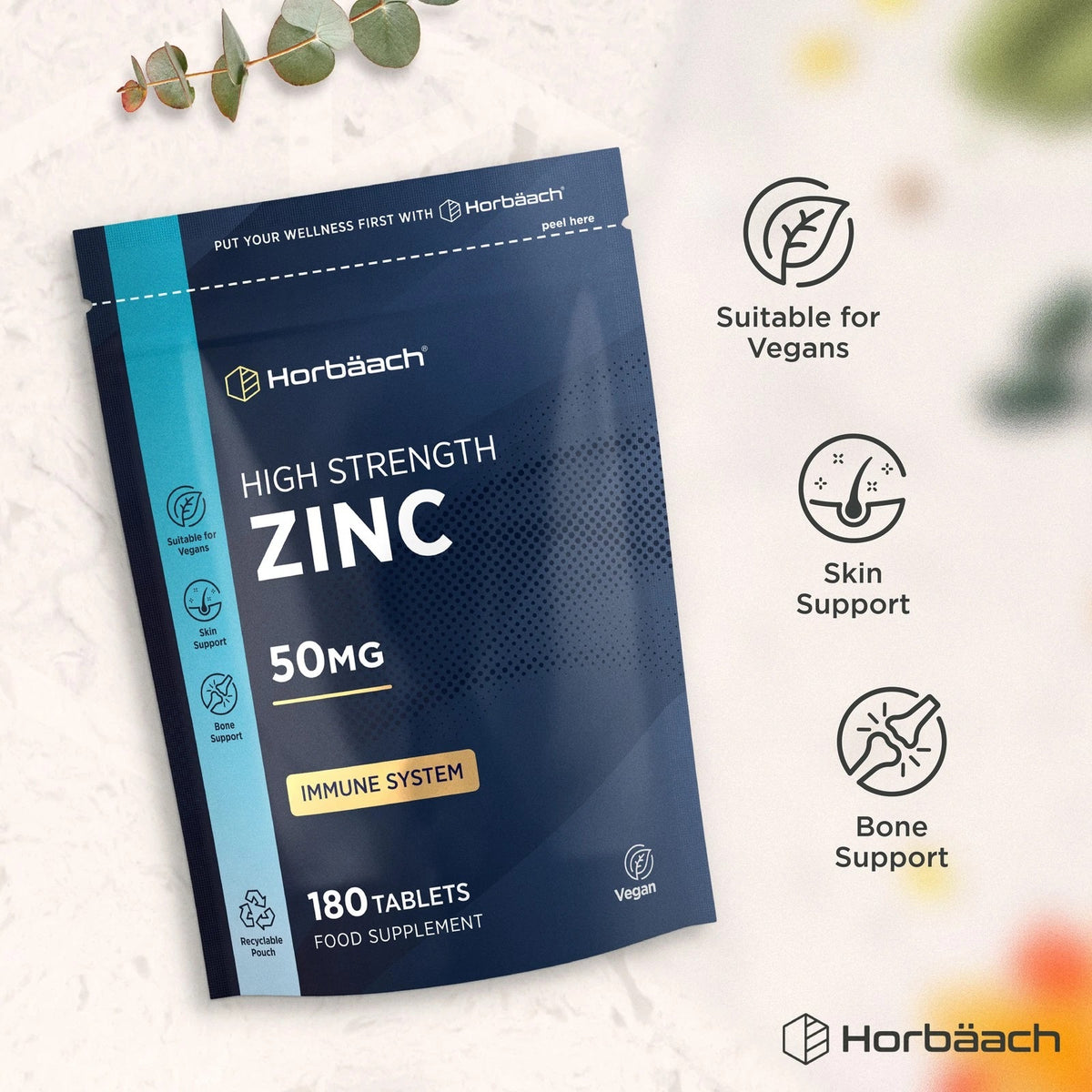 Zinc 50 mg | 180 Tablets